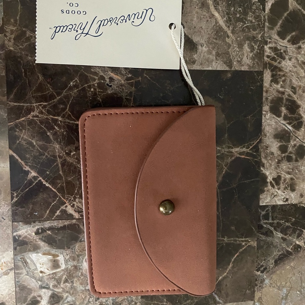 Brown Wallet universal thread co